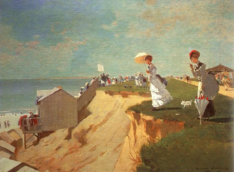 Winslow Homer Long Branch, New Jersey Sweden oil painting art